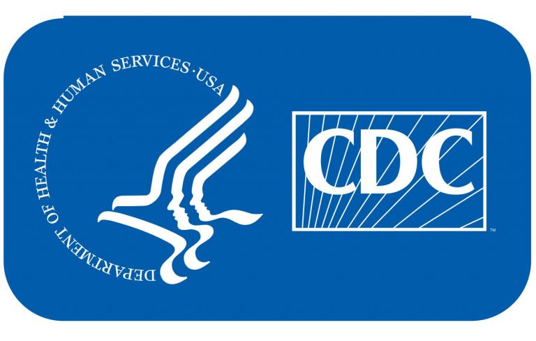 CDC logo blue with white bird