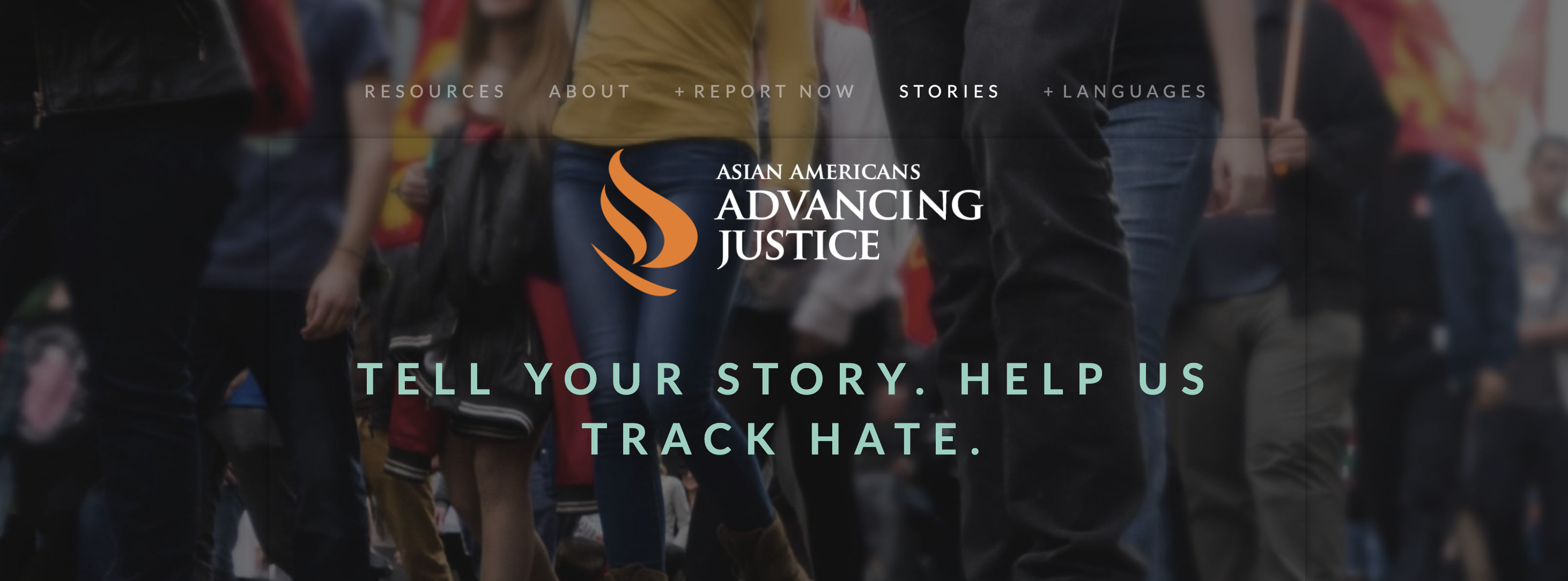 Asian Americans advancing justice website banner