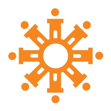 immigrationnetwork Immigration Advocates Network logo orange